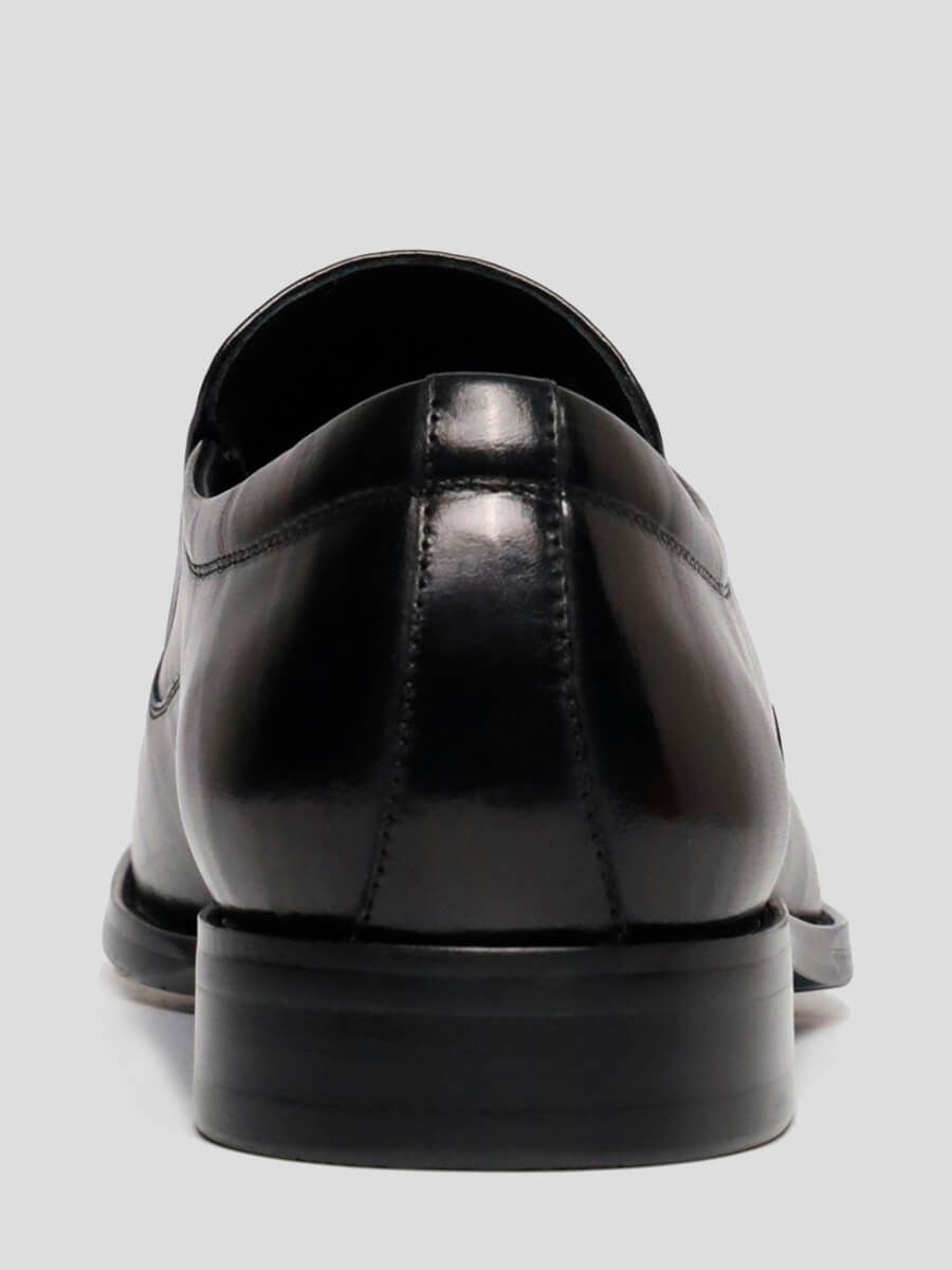 M1021637 Туфли мужской черный+натуральная кожа