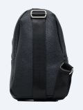 SUM320-01 Рюкзак мужской черный+искусственная кожа